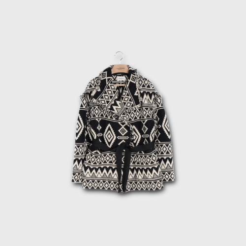 Veste isabel marant noir & blanc s