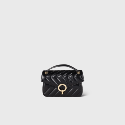 Yza Cuir Noir Nano