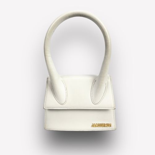 Sac Jacquemus Blanc Moyen Chiquito