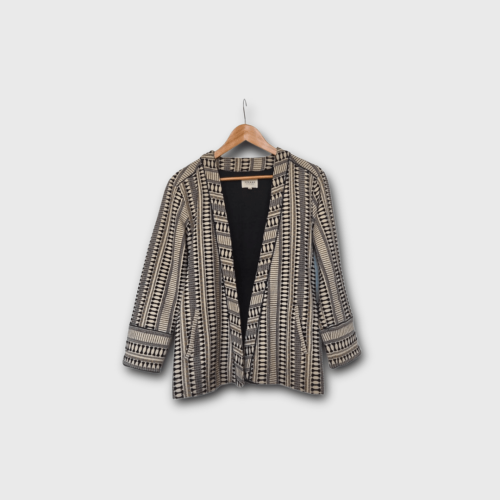 Veste sézane noir & crème m