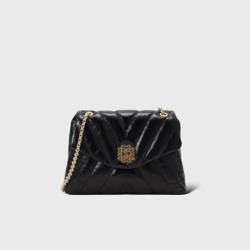 Mila Cuir Grainé Noir