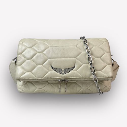 Sac Zadig Rocky Matelassé Blanc