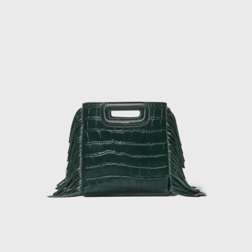 Sac M Mini Vert Foncé Croco