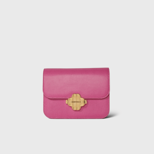Clover Rose Cuir Lézard