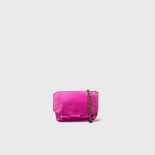 Lulu S Cuir Rose Fuchsia