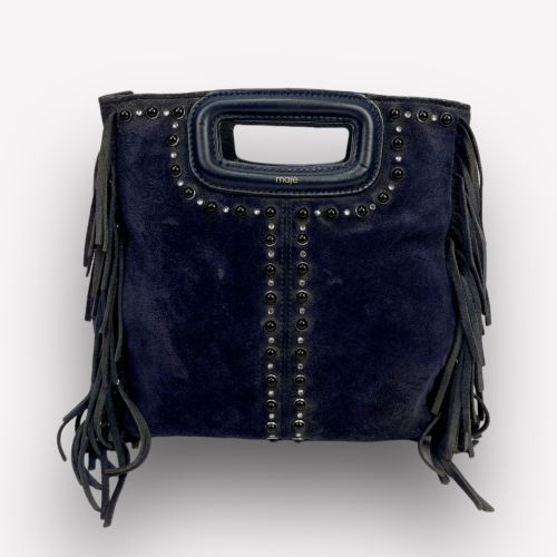 Sac Maje Frange Bleu Nuit