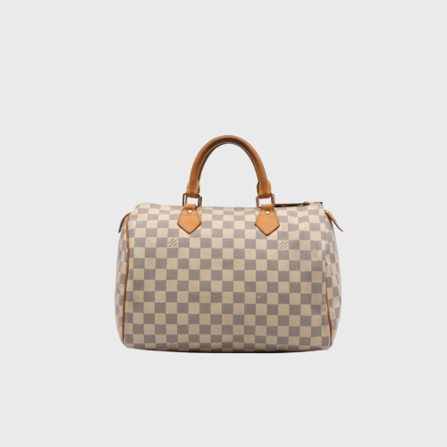 Speedy 30 Damier Blanc