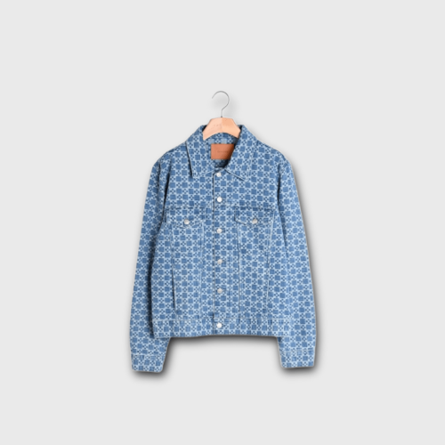 Veste sandro jean bleu m