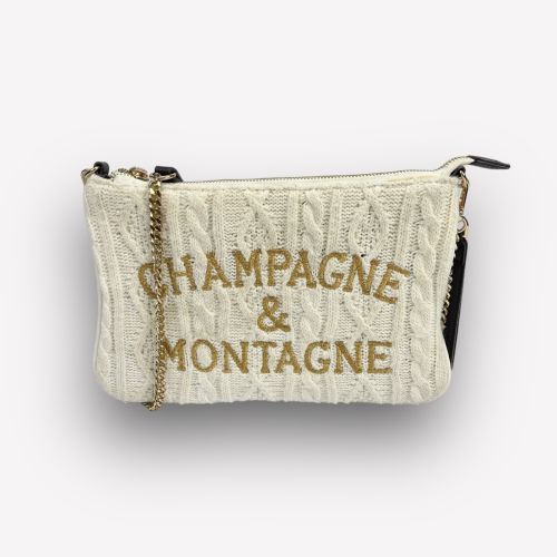 Pochette MC2 Saint Barth Champagne