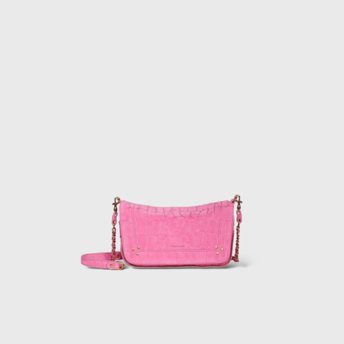Bobi S Rose Écailles Daim