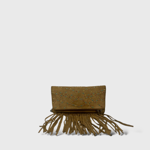 Rock Marron Frange Studs