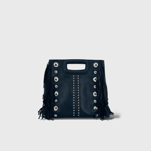 Maje M Studs Noir Doré Argenté 5870