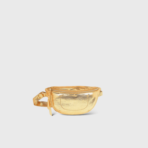 Lino Dorée Cuir Lamé