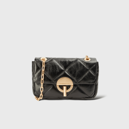 Moyen sac Moon Noir cuir