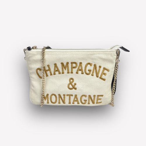 Pochette MC2 Saint Barth Champagne