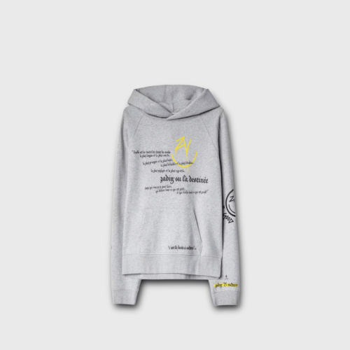 sweat à capuche zadig&voltaire gris xs