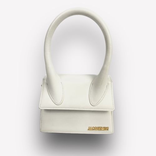 Sac Jacquemus Blanc Moyen Chiquito