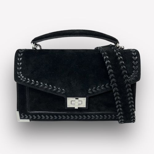 Sac The Kooples Emily Noir Daim M