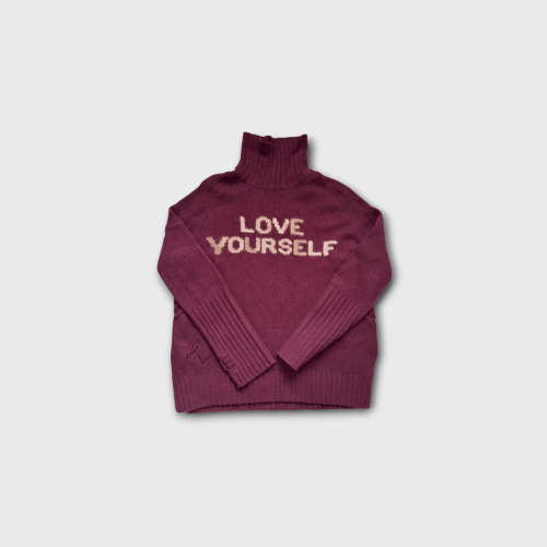 Pull Love Yourself Zadig & Voltaire Bordeaux s