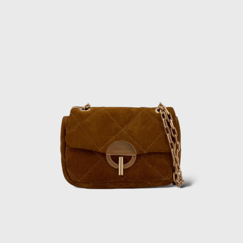 Sac Vanessa Bruno Moon Daim marron