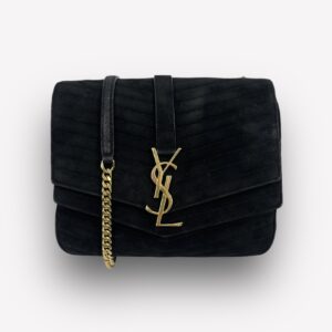 Sac YSL Collège Daim Noir