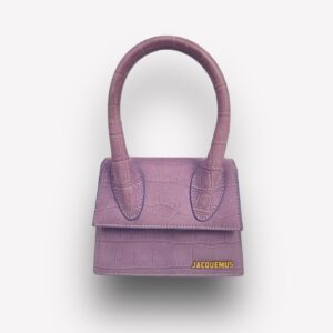 Sac Jacquemus Chiquito Moyen Croco