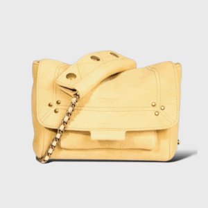Lulu S Jaune Pastel Croco