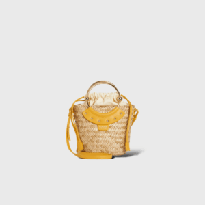 Mini panier Abeille Paille Jaune