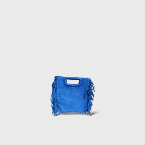 Sac M Bleu Daim MM