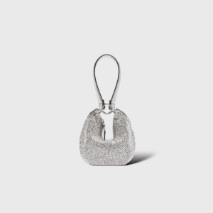 Mini Swing Strass Argenté