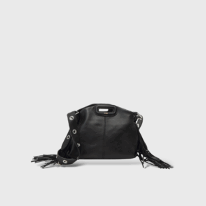 Miss M Mini Cuir Noir