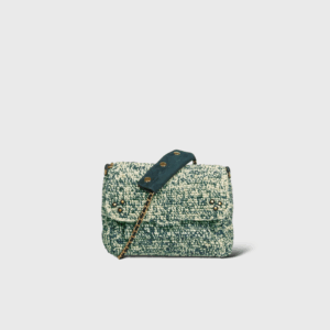 Lulu M Raphia Beige/Vert