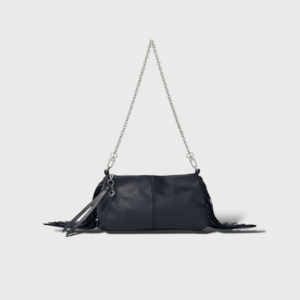 Pochette Miss M Pouch Cuir Noir
