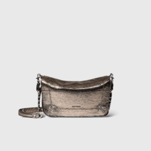 Bobi S Cuir Lamé Champagne