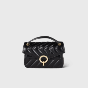 Yza Cuir Lisse Noir MM