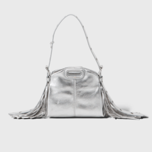 Miss M Mini Cuir Argenté