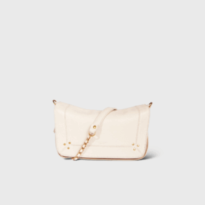 Bobi S Cuir Grainé Écru