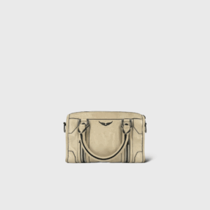 Sunny XS Cuir Vintage Blanc Cassé