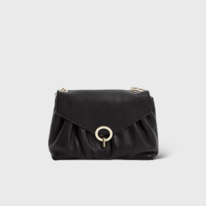 Yza Cuir Grainé Noir GM