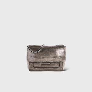 Lulu S Cuir Lamé Champagne
