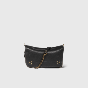 Bobi S Cuir Chèvre Noir