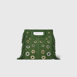 M Suède Vert Œillets