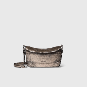 Bobi S Cuir Lamé Champagne