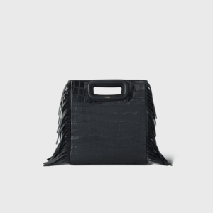 M Cuir Noir Croco