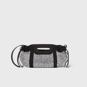 Le Dany Suède Noir Strass