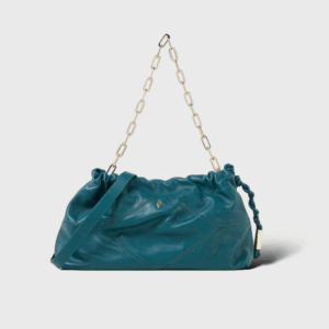 June Cuir Vert Émeraude MM