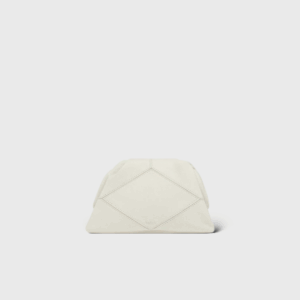 June Cuir Blanc PM