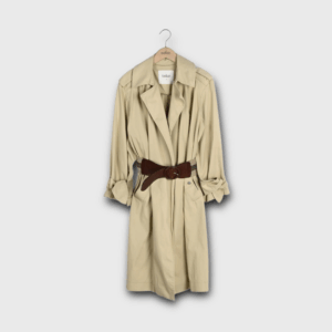 long trench ba&sh beige xs