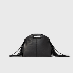 Miss M Mini Cuir Noir