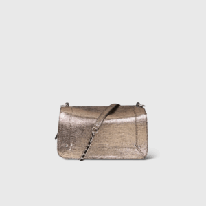 Bobi M Cuir Lamé Champagne